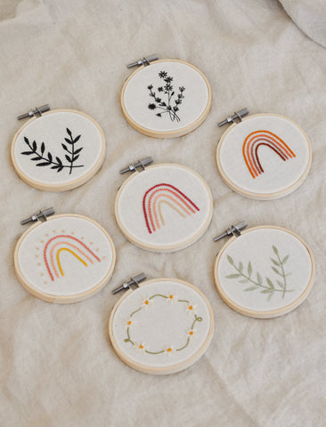 Embroidery Hoop Wall Art
