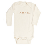 Loved organic long sleeve bodysuit by tenth & pine